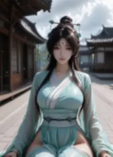 狐妖小红娘 东方淮竹 AI绘画 4