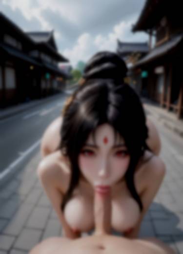 狐妖小红娘 东方淮竹 AI绘画 4