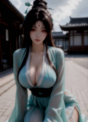 狐妖小红娘 东方淮竹 AI绘画 5