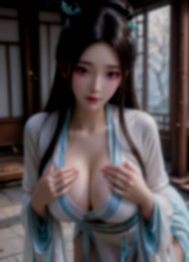 白蛇 小白 AI绘画 1